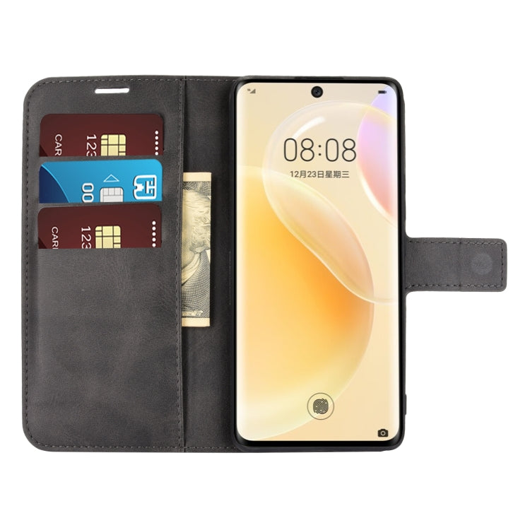 For Huawei Nova 8 5G Retro Calf Pattern Buckle Horizontal Flip Leather Case with Holder & Card Slots & Wallet