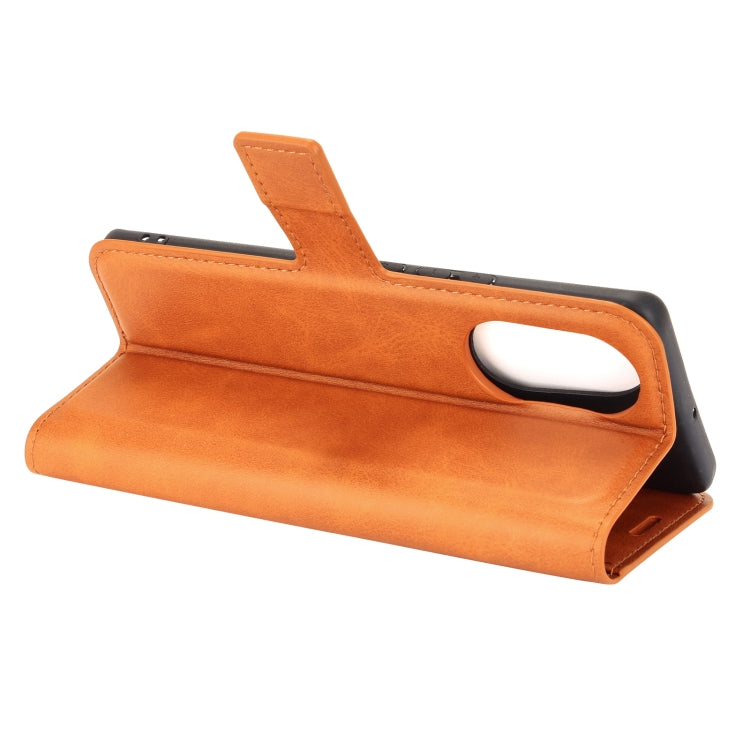 For Huawei Nova 8 5G Retro Calf Pattern Buckle Horizontal Flip Leather Case with Holder & Card Slots & Wallet