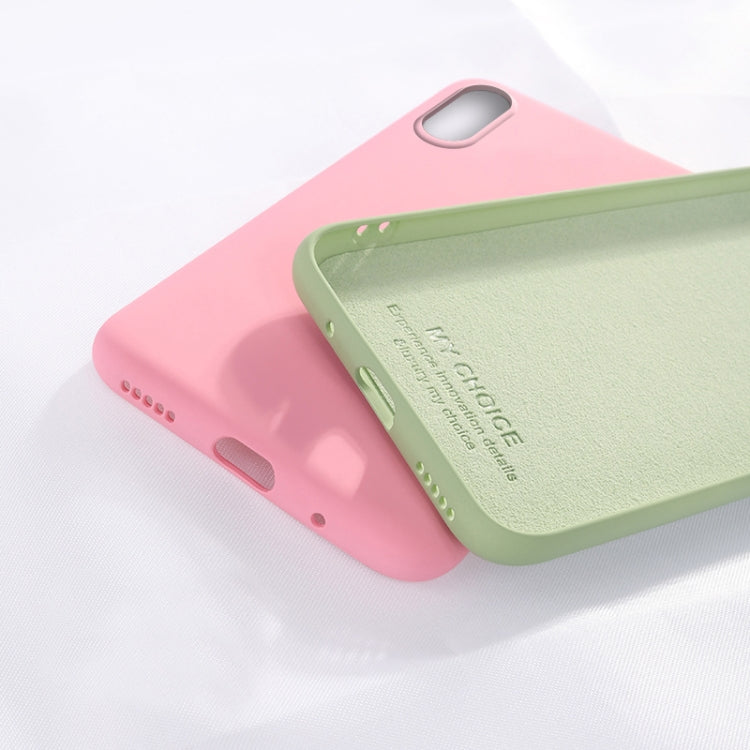 For iPhone XR Ultra-thin Liquid Silicone All-inclusive Mobile Phone Case Environmentally Friendly Material Can Be Washed Mobile Phone Case