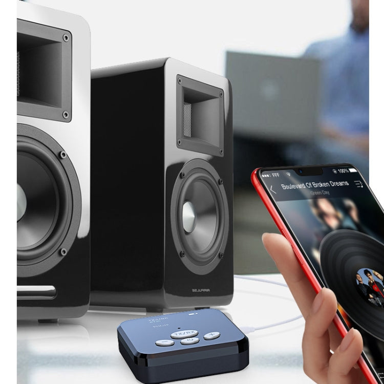 YET-T5 OLED Bluetooth 5.0 2-in-1 Car Home TV Computer Audio Receiver Transmitter