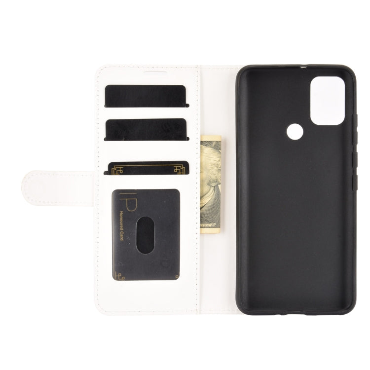 For wiko view 5 R64 Texture Single Horizontal Flip Protective Case with Holder & Card Slots & Wallet& Photo Frame