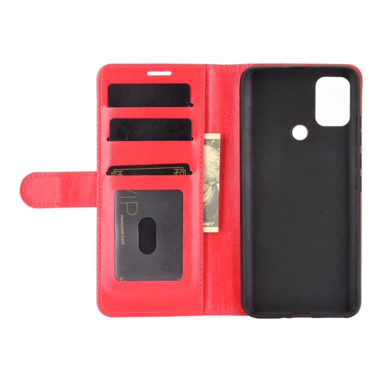 For wiko view 5 R64 Texture Single Horizontal Flip Protective Case with Holder & Card Slots & Wallet& Photo Frame