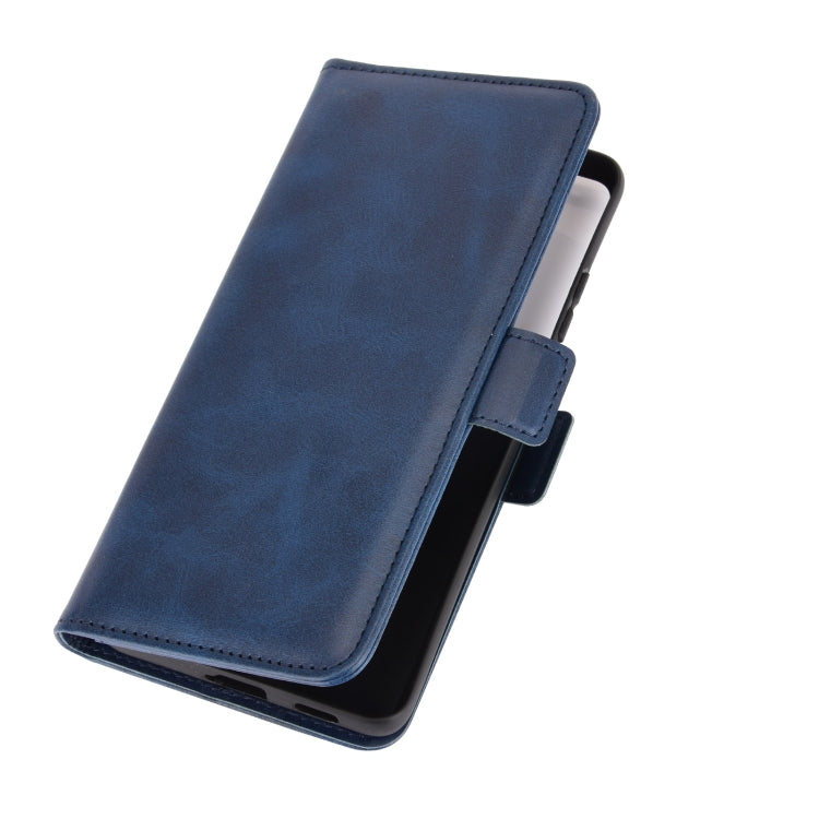For Samsung Galaxy S21 Ultra 5G Dual-side Magnetic Buckle Horizontal Flip Leather Case with Holder & Card Slots & Wallet