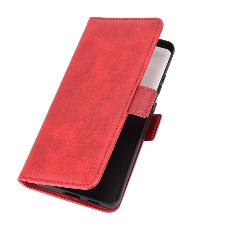 For Samsung Galaxy S21 Ultra 5G Dual-side Magnetic Buckle Horizontal Flip Leather Case with Holder & Card Slots & Wallet