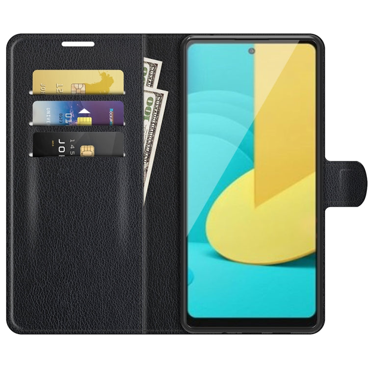 For LG Stylo 7 5G Litchi Texture Horizontal Flip Protective Case with Holder & Card Slots & Wallet