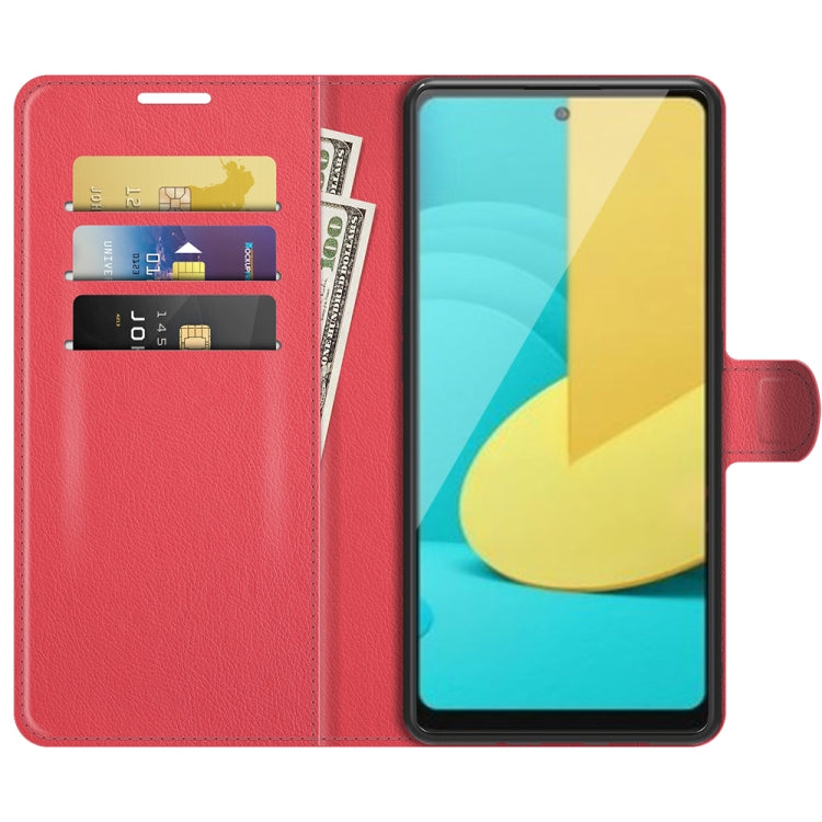 For LG Stylo 7 5G Litchi Texture Horizontal Flip Protective Case with Holder & Card Slots & Wallet