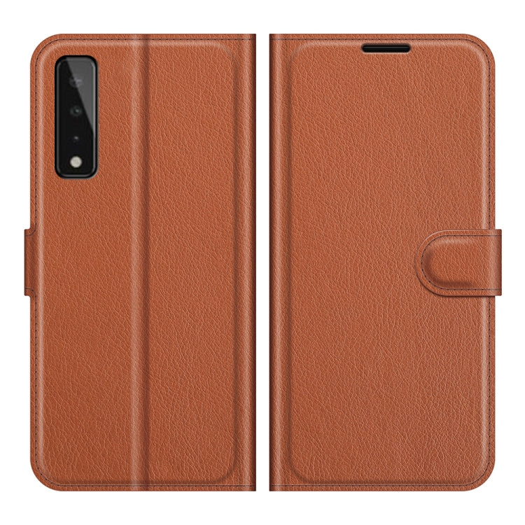 For LG Stylo 7 5G Litchi Texture Horizontal Flip Protective Case with Holder & Card Slots & Wallet