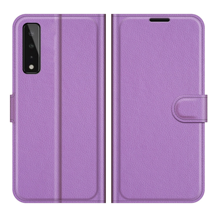 For LG Stylo 7 5G Litchi Texture Horizontal Flip Protective Case with Holder & Card Slots & Wallet