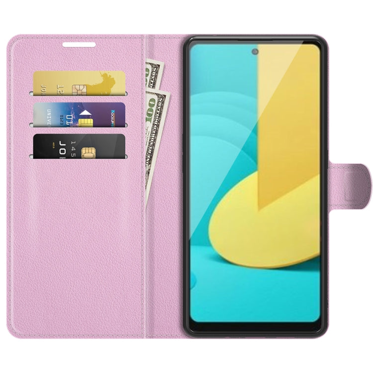 For LG Stylo 7 5G Litchi Texture Horizontal Flip Protective Case with Holder & Card Slots & Wallet