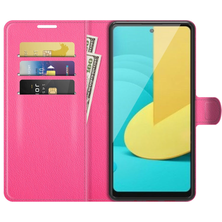 For LG Stylo 7 5G Litchi Texture Horizontal Flip Protective Case with Holder & Card Slots & Wallet