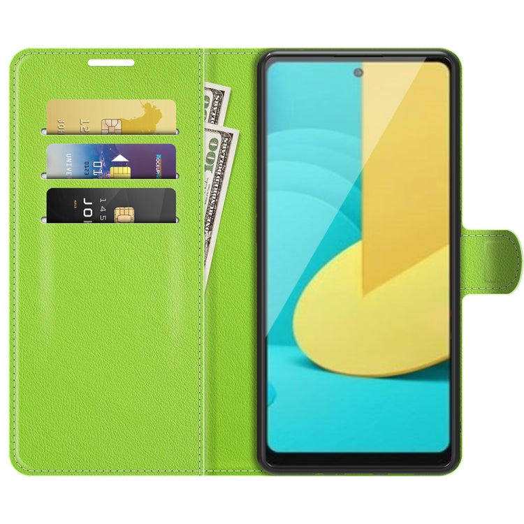 For LG Stylo 7 5G Litchi Texture Horizontal Flip Protective Case with Holder & Card Slots & Wallet