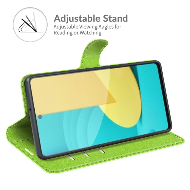 For LG Stylo 7 5G Litchi Texture Horizontal Flip Protective Case with Holder & Card Slots & Wallet