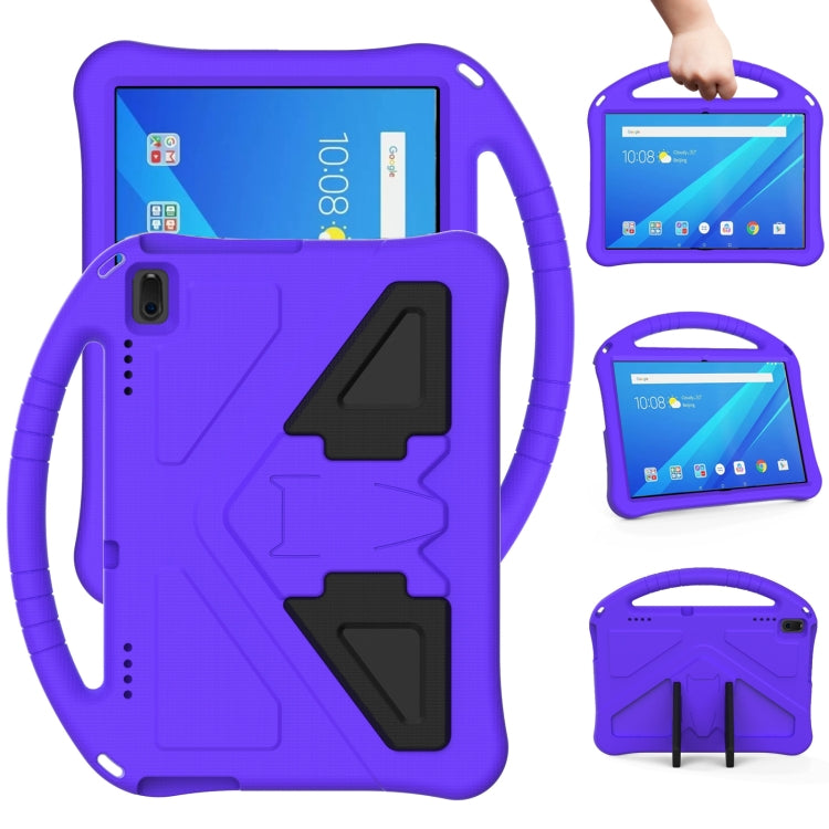 For Lenovo Tab 4 10 Plus TB-X704F/N/L/V EVA Flat Anti Falling Protective Case Shell with Holder