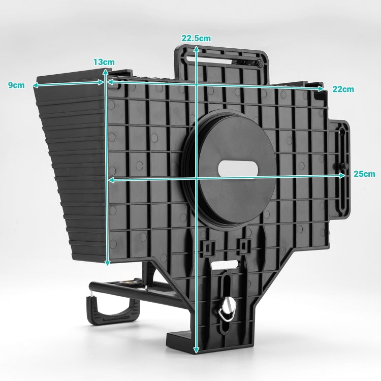 TC3 Wide-angle Large Screen Mobile Portable Teleprompter with Remote Control