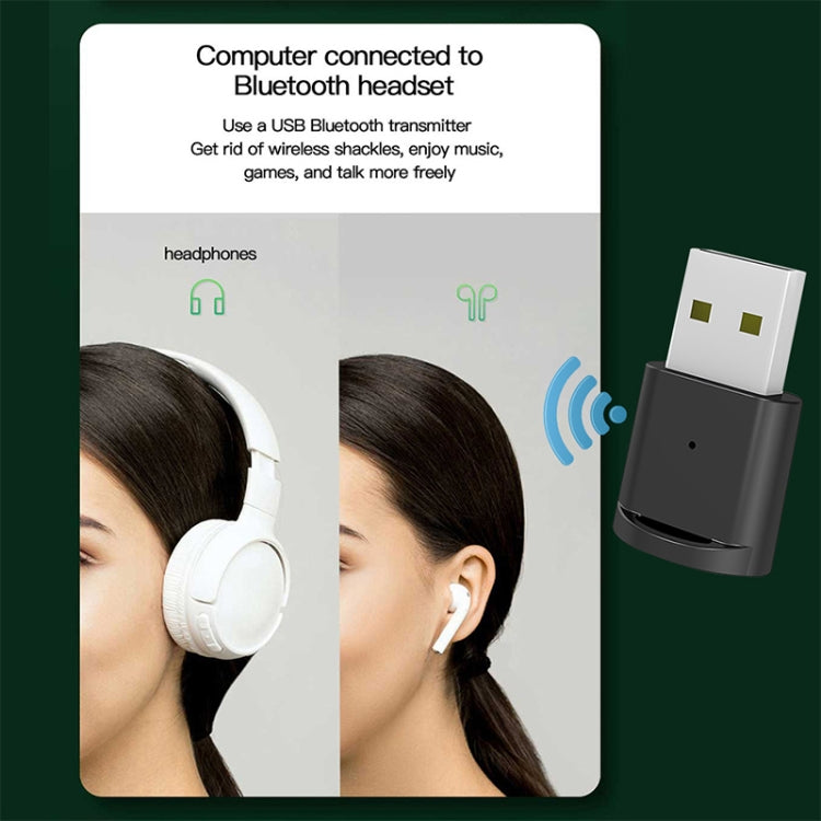 B53 USB Bluetooth 5.0 Audio Transmitter TV Computer Transmitter