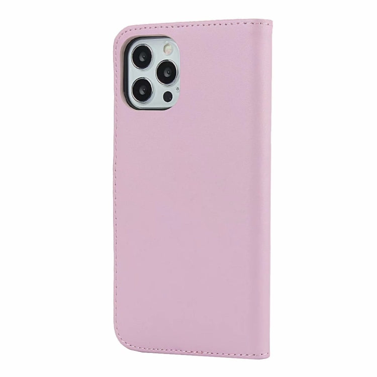 For iPhone 12 mini Plain Texture Cowhide Leather Horizontal Flip Case with Magnetic Clasp & Holder & Card Slots & Wallet
