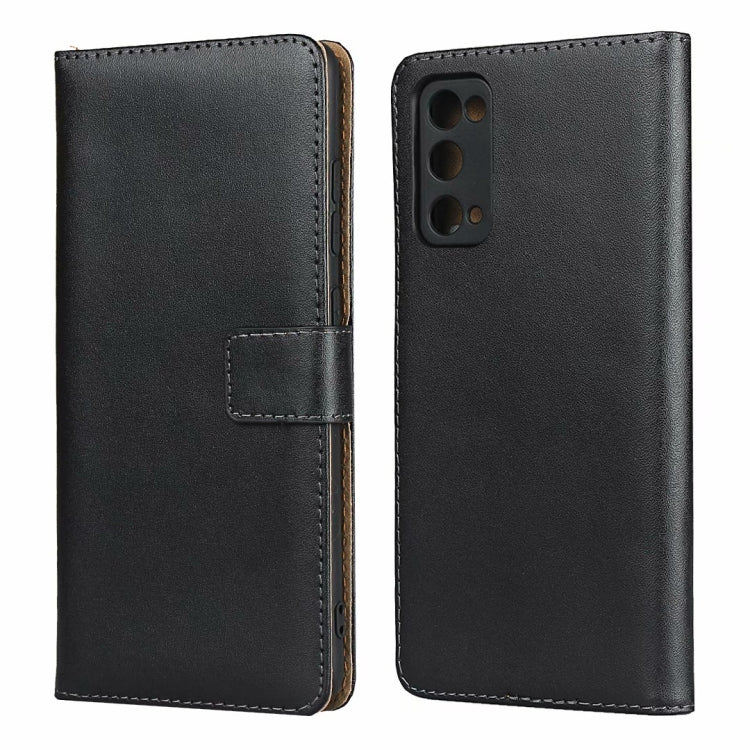 Plain Texture Cowhide Leather Horizontal Flip Case with Magnetic Clasp & Holder & Card Slots & Wallet For Samsung Galaxy S20 FE
