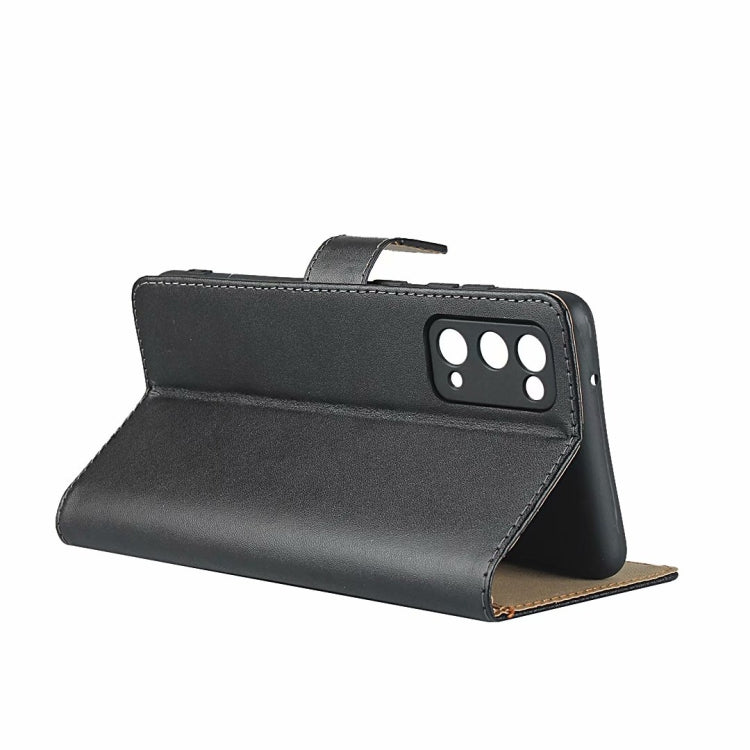 Plain Texture Cowhide Leather Horizontal Flip Case with Magnetic Clasp & Holder & Card Slots & Wallet For Samsung Galaxy S20 FE