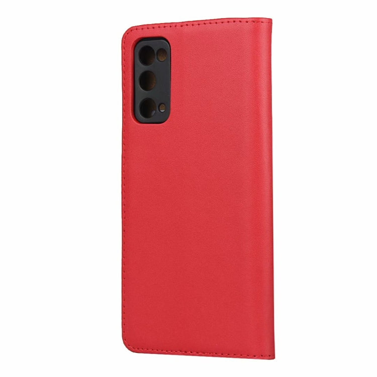 Plain Texture Cowhide Leather Horizontal Flip Case with Magnetic Clasp & Holder & Card Slots & Wallet For Samsung Galaxy S20 FE
