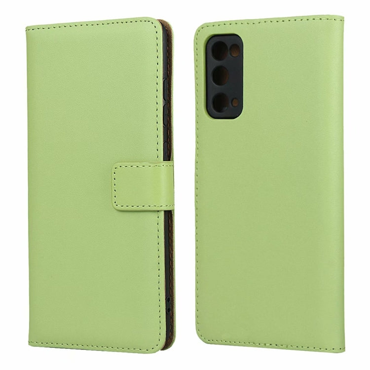 Plain Texture Cowhide Leather Horizontal Flip Case with Magnetic Clasp & Holder & Card Slots & Wallet For Samsung Galaxy S20 FE