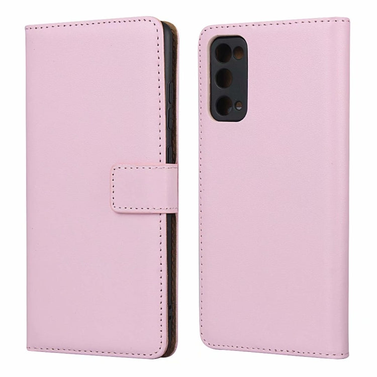 Plain Texture Cowhide Leather Horizontal Flip Case with Magnetic Clasp & Holder & Card Slots & Wallet For Samsung Galaxy S20 FE