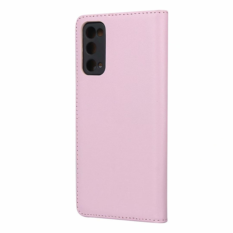 Plain Texture Cowhide Leather Horizontal Flip Case with Magnetic Clasp & Holder & Card Slots & Wallet For Samsung Galaxy S20 FE