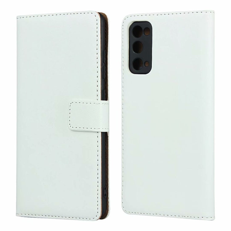Plain Texture Cowhide Leather Horizontal Flip Case with Magnetic Clasp & Holder & Card Slots & Wallet For Samsung Galaxy S20 FE