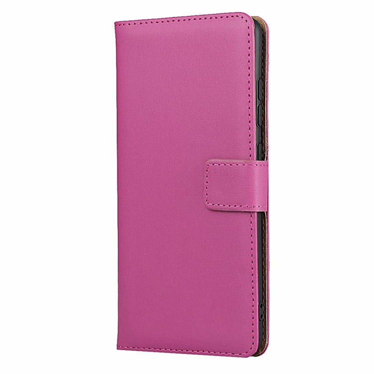 Plain Texture Cowhide Leather Horizontal Flip Case with Magnetic Clasp & Holder & Card Slots & Wallet For Samsung Galaxy S20 FE