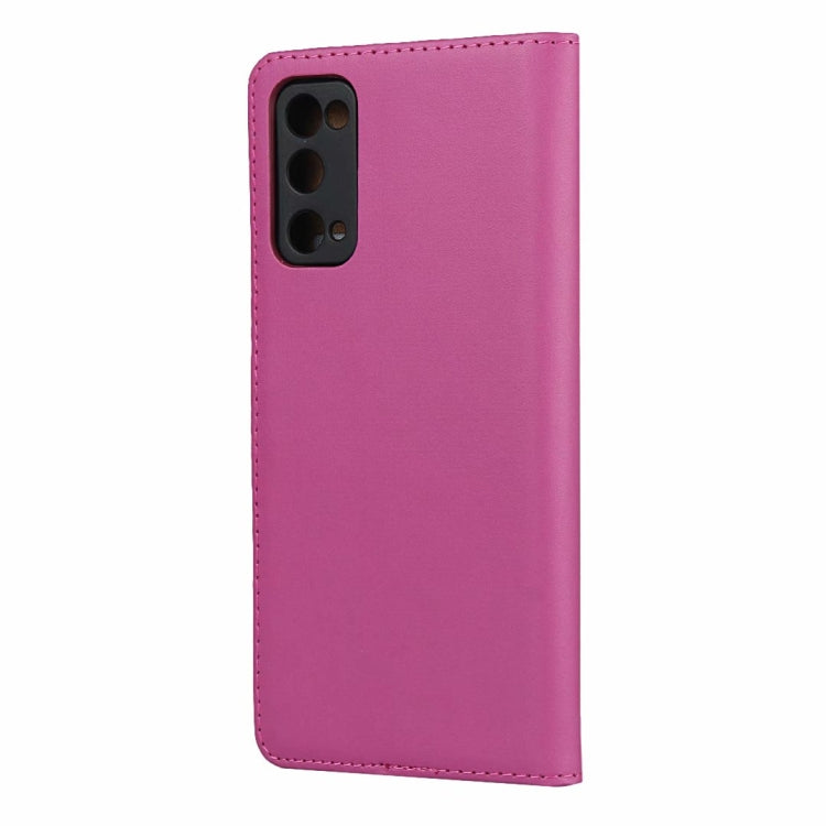 Plain Texture Cowhide Leather Horizontal Flip Case with Magnetic Clasp & Holder & Card Slots & Wallet For Samsung Galaxy S20 FE