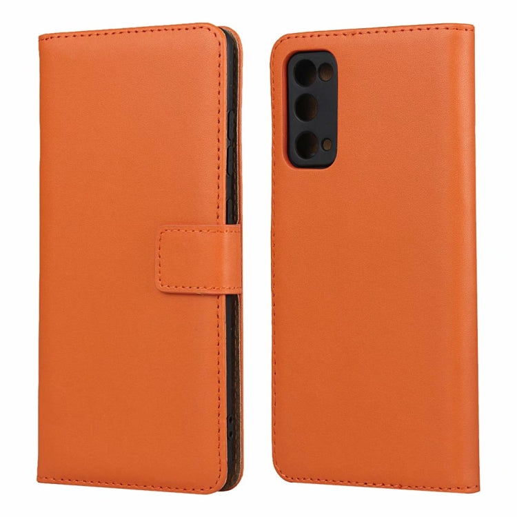 Plain Texture Cowhide Leather Horizontal Flip Case with Magnetic Clasp & Holder & Card Slots & Wallet For Samsung Galaxy S20 FE