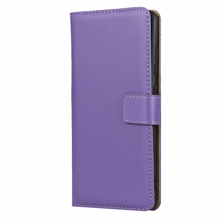 Plain Texture Cowhide Leather Horizontal Flip Case with Magnetic Clasp & Holder & Card Slots & Wallet For Samsung Galaxy S20 FE