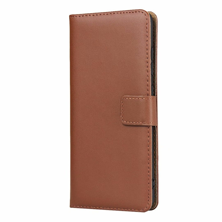 Plain Texture Cowhide Leather Horizontal Flip Case with Magnetic Clasp & Holder & Card Slots & Wallet For Samsung Galaxy S20 FE