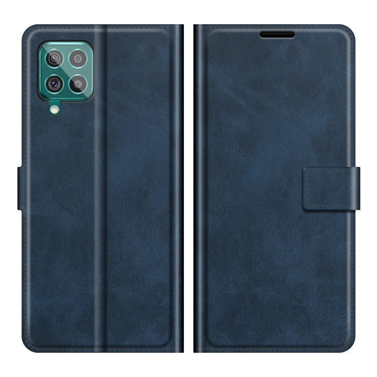 For Samsung Galaxy F62/M62 Retro Calf Pattern Buckle Horizontal Flip Leather Case with Holder & Card Slots & Wallet