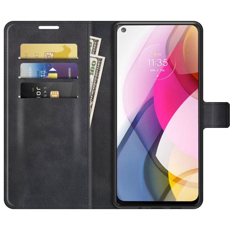 For Motorola G Stylus 2021 Retro Calf Pattern Buckle Horizontal Flip Leather Case with Holder & Card Slots & Wallet