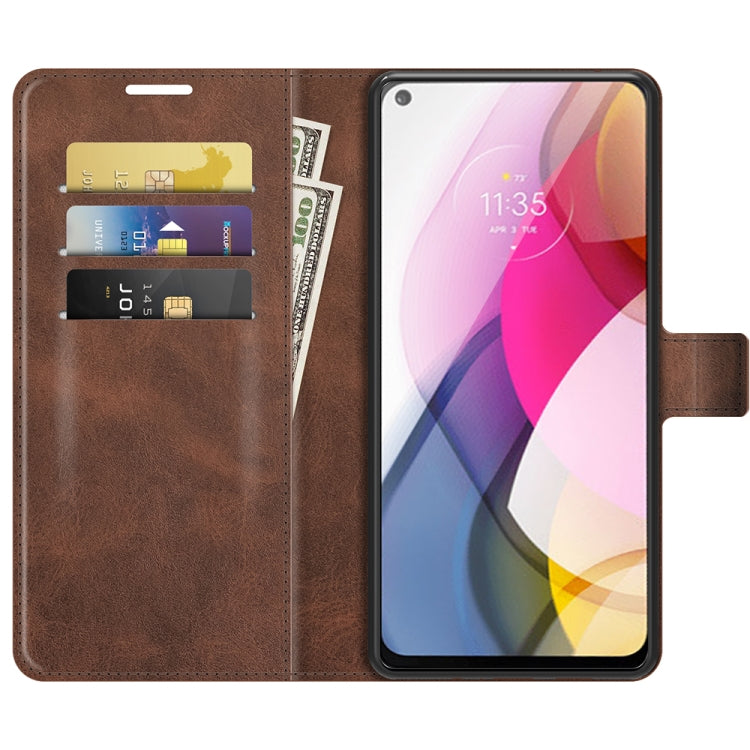 For Motorola G Stylus 2021 Retro Calf Pattern Buckle Horizontal Flip Leather Case with Holder & Card Slots & Wallet