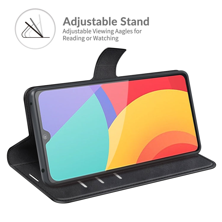 For Alcatel 1L 2021 Retro Calf Pattern Buckle Horizontal Flip Leather Case with Holder & Card Slots & Wallet