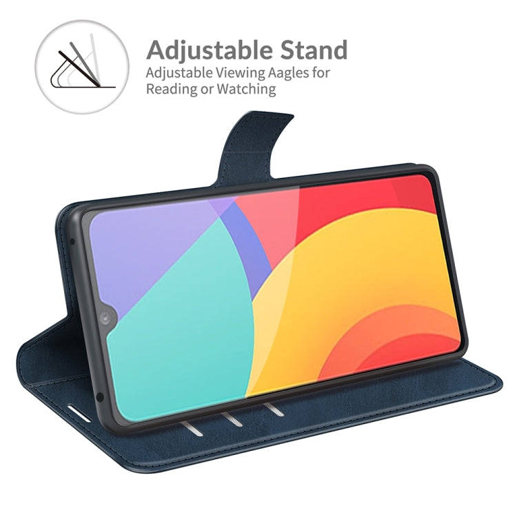 For Alcatel 1L 2021 Retro Calf Pattern Buckle Horizontal Flip Leather Case with Holder & Card Slots & Wallet