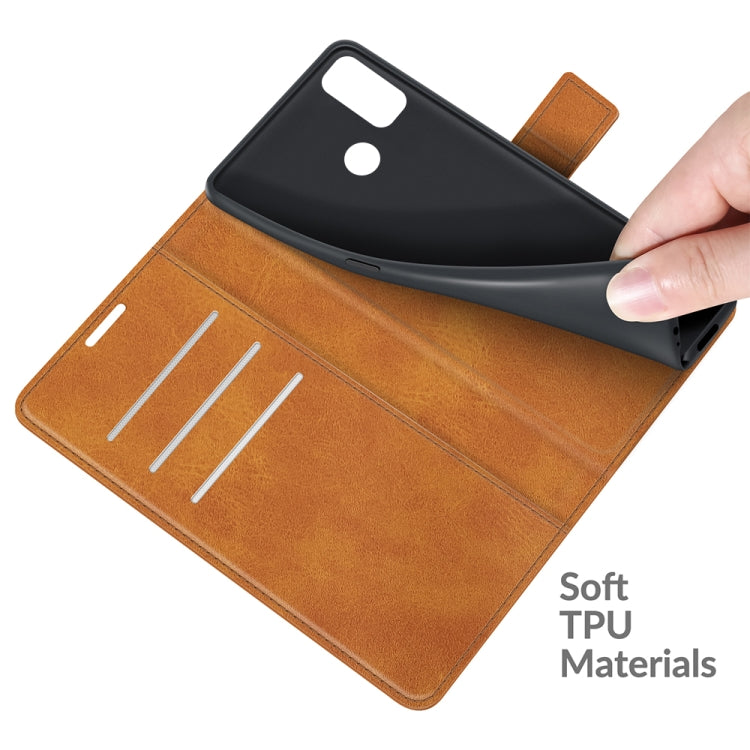 For Alcatel 1L 2021 Retro Calf Pattern Buckle Horizontal Flip Leather Case with Holder & Card Slots & Wallet