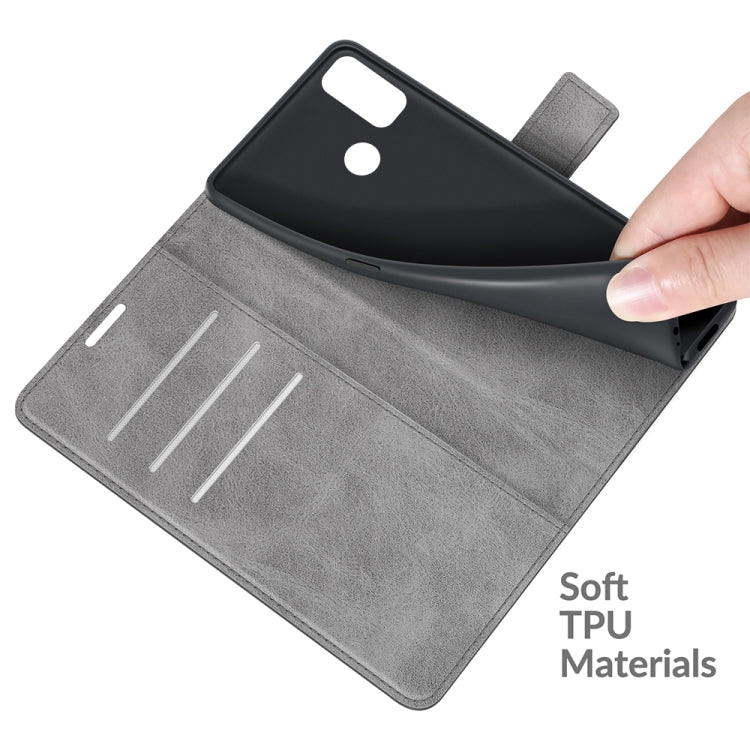 For Alcatel 1L 2021 Retro Calf Pattern Buckle Horizontal Flip Leather Case with Holder & Card Slots & Wallet