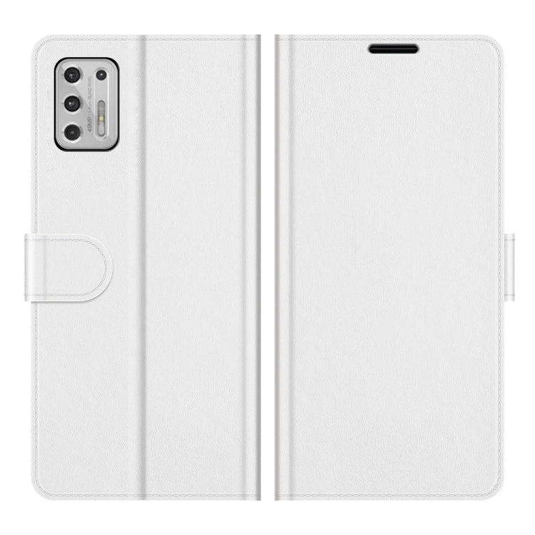 For Motorola Moto G Play (2021) R64 Texture Single Horizontal Flip Protective Case with Holder & Card Slots & Wallet& Photo Frame