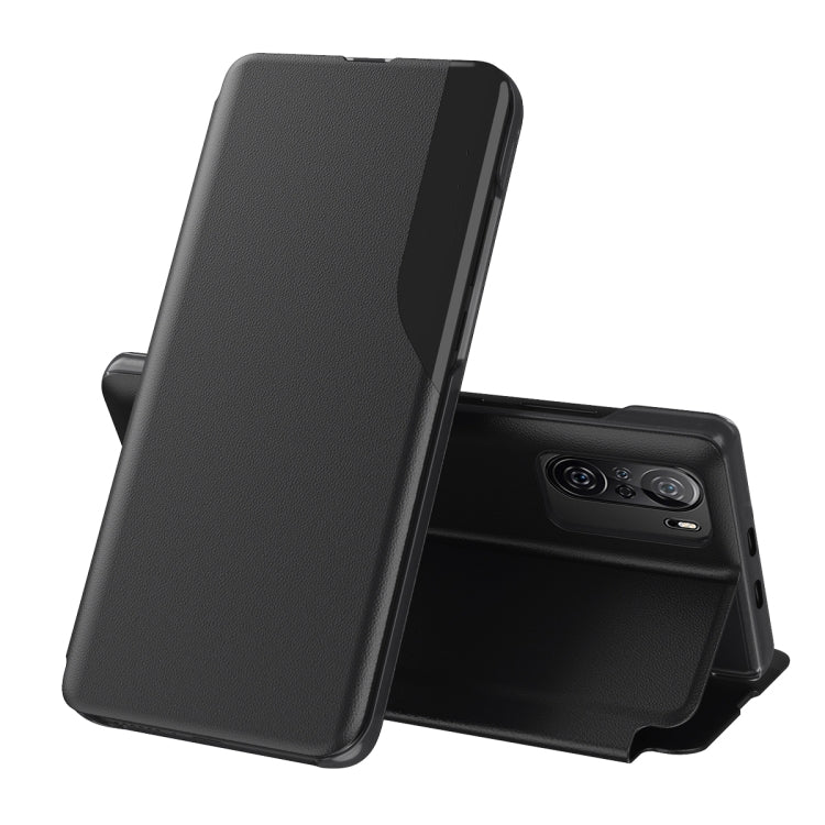 For Xiaomi Redmi K40 / K40 Pro Attraction Flip Holder Leather Phone Case