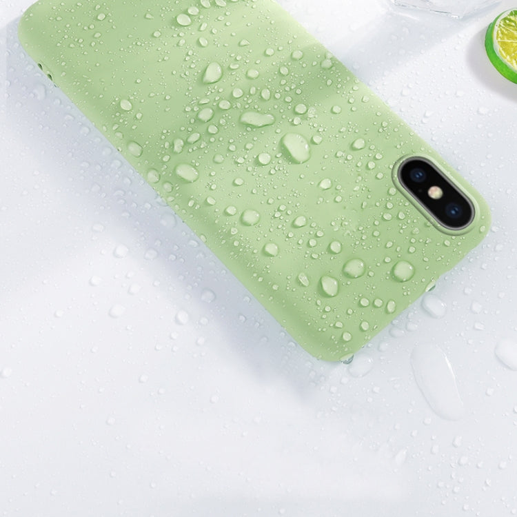 For iPhone XS Max Ultra-thin Liquid Silicone All-inclusive Phone Case