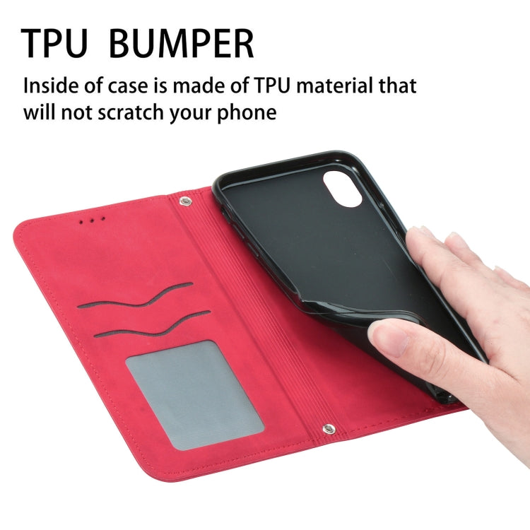 Retro Skin Feel Business Magnetic Horizontal Flip Leather Case with Holder & Card Slots & Wallet & Photo Frame For Samsung Galaxy A12