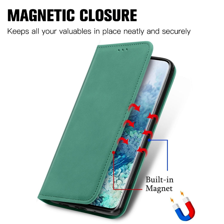 For Samsung Galaxy S20 Ultra Retro Skin Feel Business Magnetic Horizontal Flip Leather Case with Holder & Card Slots & Wallet & Photo Frame