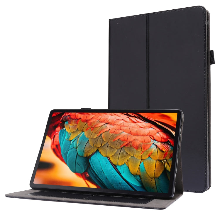 For Lenovo Tab P11 PU Leather Two Fold Bracket Style Flat Anti Falling Cover Protective Shell  With Business Card Holder