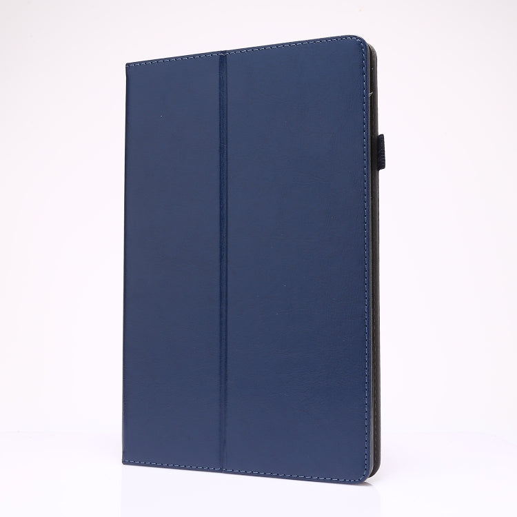 For Lenovo Tab P11 PU Leather Two Fold Bracket Style Flat Anti Falling Cover Protective Shell  With Business Card Holder