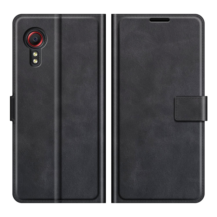 For Samsung Galaxy Xcover 5 / Xcover 5S Retro Calf Pattern Buckle Horizontal Flip Leather Case with Holder & Card Slots & Wallet