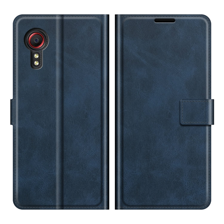 For Samsung Galaxy Xcover 5 / Xcover 5S Retro Calf Pattern Buckle Horizontal Flip Leather Case with Holder & Card Slots & Wallet
