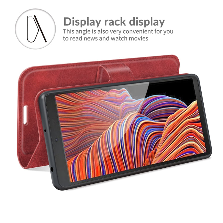 For Samsung Galaxy Xcover 5 / Xcover 5S Retro Calf Pattern Buckle Horizontal Flip Leather Case with Holder & Card Slots & Wallet