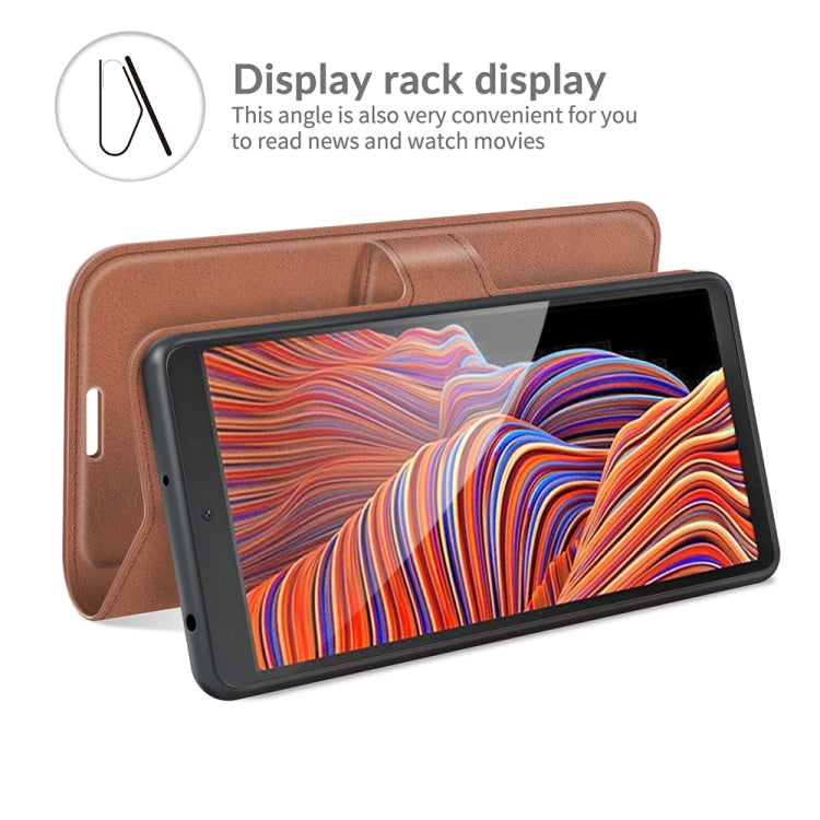 For Samsung Galaxy Xcover 5 / Xcover 5S Retro Calf Pattern Buckle Horizontal Flip Leather Case with Holder & Card Slots & Wallet
